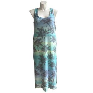 PJ Salvage NWT $78 Loungewear Dress, Blue Palm Trees Women's Size 1X